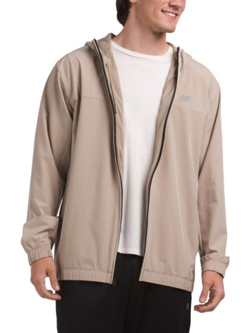 NEW BALANCE Woven Full Zip Hooded Jacket